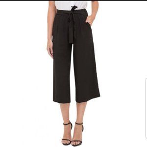 Zara Trafaluc Wide Leg Waist Tie Pant
